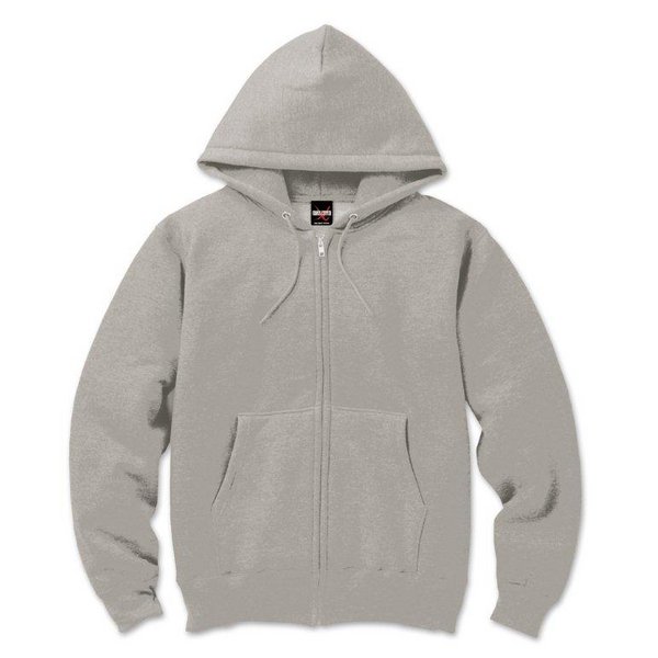 裏起毛 フルジップ パーカー Sサイズ ストーン 12.5oz ヘビーウェイト 綿混 コットン混 保温力抜群 男女兼用 送料無料