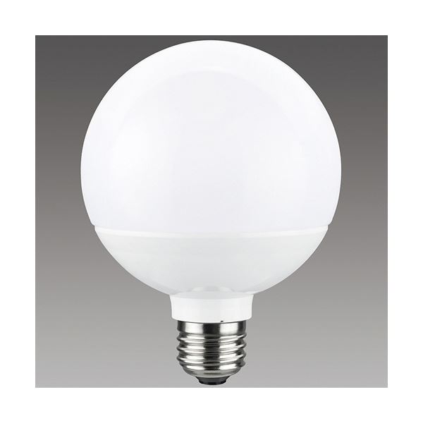 (まとめ) 東芝ライテック LED電球 ボール電球形 E26口金 6.4W 昼白色 LDG6N-G/60W/2 1個 【×3セット】 明るさ満点 広範囲照射LED電球 省エネ6.4W 昼白色で明るく快適 3個セットでお得 送料無料