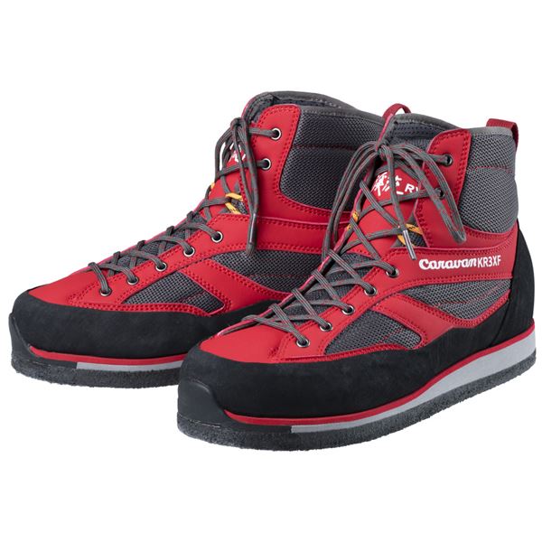 渓流（ケイリュウ） KR_3XF シューズ 25.5cm レッド 赤