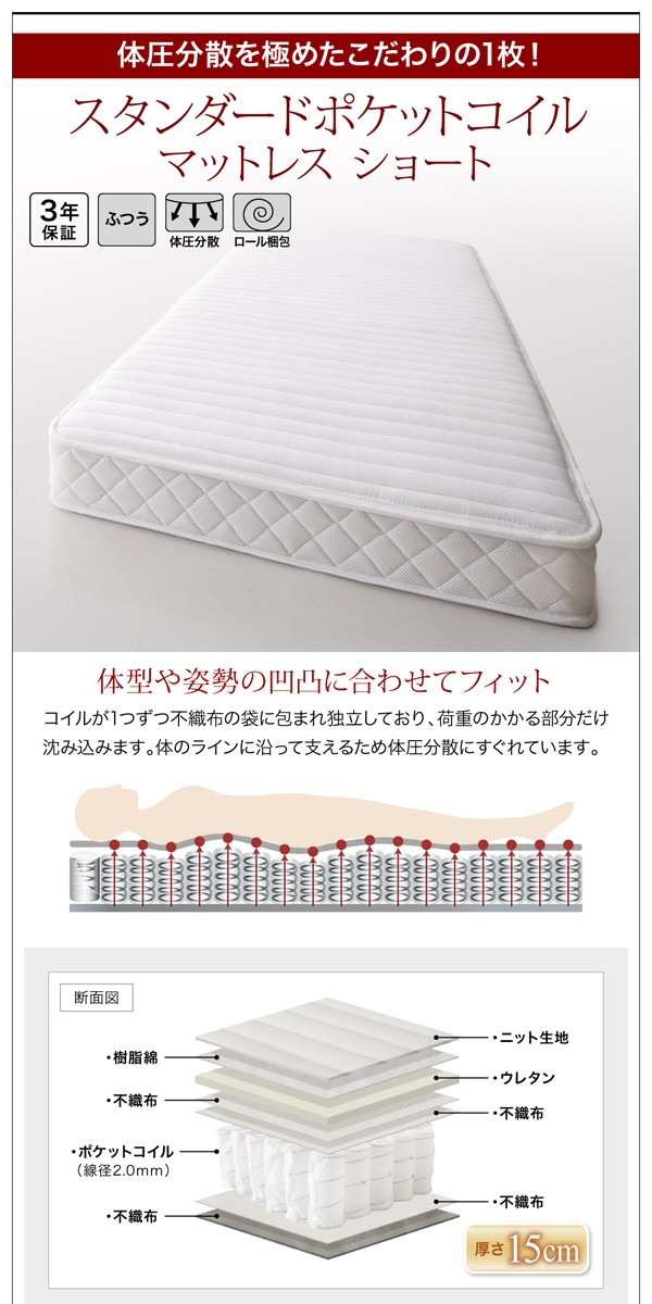 100%新品低価 セミシングルベッド 白 整理 収納付き ベッド 薄型軽量ポケットコイルマットレス付き セット 棚・コンセント付き整理 収納 ベッド( 幅 :の通販はau PAY マーケット - 株式会社夢の小屋|商品 お得定番