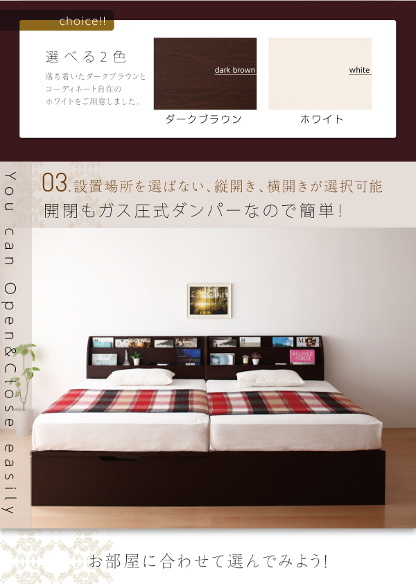 お得安い セミダブルベッド 収納付き(幅:セミダブル)(奥行:レギュラー)(深さ:深さレギの通販はau PAY マーケット - 株式会社夢の小屋|商品 白 ホワイト 薄型スタンダードボンネルコイルマットレス付き 日本製国産