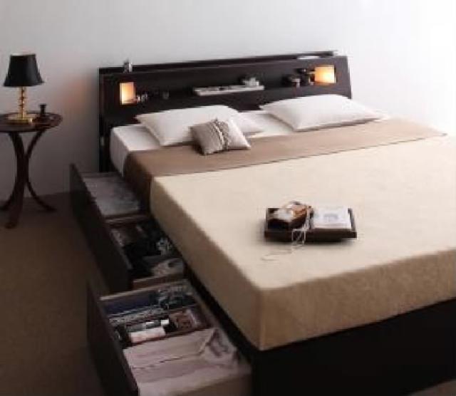 日本製 クイーンサイズベッド 黒 茶 ダークブラウン ブラック プレミアムボンネルコイルマットレス付き 収納付き 幅 クイーン Q 1 奥行 レギ 全日本送料無料 Aguacatesechartea Com