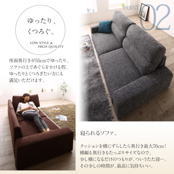 格安セール フロアソファ 低い フロアタイプ ローソファ ロータイプ ソファ&オットマン 足置き セット フロアソファ ( 幅 :2.5P)( 色 : グレー )( の通販はau PAY マーケット - 株式会社夢の小屋|商品ロット 安い新作登場