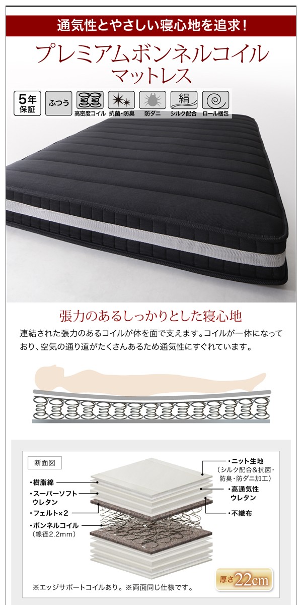格安最新作 セミダブルベッド 茶 ウォルナットブラウン/グレー 国産カバーポケットコイルマットレス付き 収納付き コンセント付き(幅:セミダブル)(奥の通販はau PAY マーケット - 株式会社夢の小屋|商 限定品在庫
