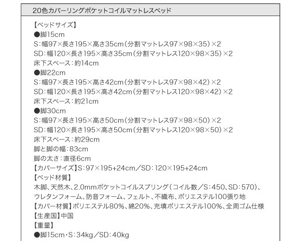 HOTお買い得 シングルベッド :レギュラー)( 脚長 の通販はau PAY マーケット - 株式会社夢の小屋|商品ロ マットレスベッド 新・色・寝心地が選べる!20色カバーリングマットレスベッド( 幅 :シングル)( 奥行 驚きの破格値SALE