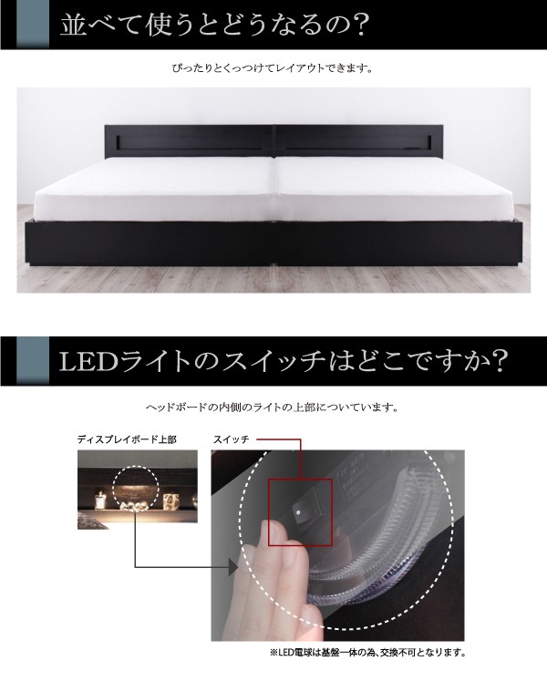 在庫高評価 シングルベッド セット LEDライト・コンセント付き整理 収納 ベッの通販はau PAY マーケット - 株式会社夢の小屋|商品 白 黒 整理 収納付き ベッド プレミアムボンネルコイルマットレス付き セールHOT