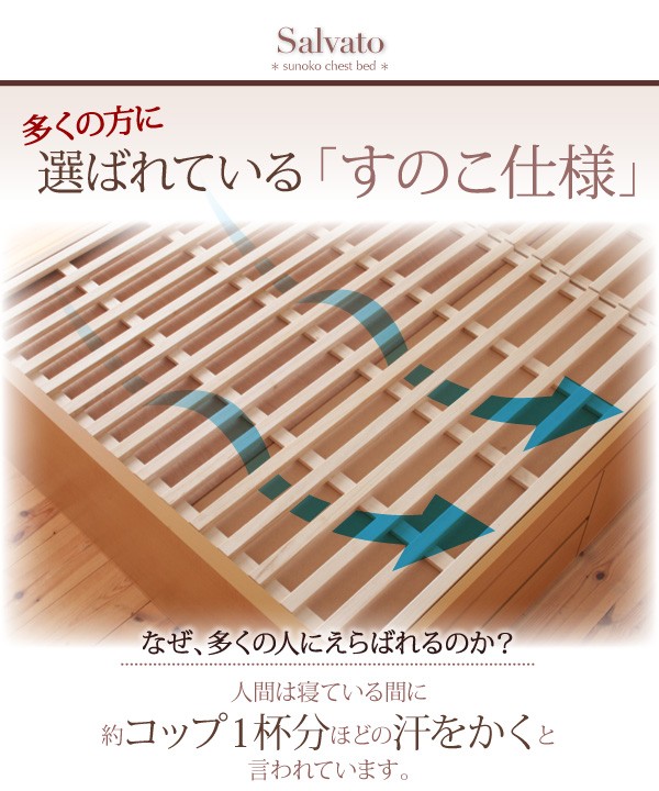 コメント セミダブルベッド 収納付き コンセント付き(幅:セミダブの通販はau PAY マーケット - 株式会社夢の小屋|商 茶 ダークブラウン 薄型スタンダードポケットコイルマットレス付き すのこベッド れにくい