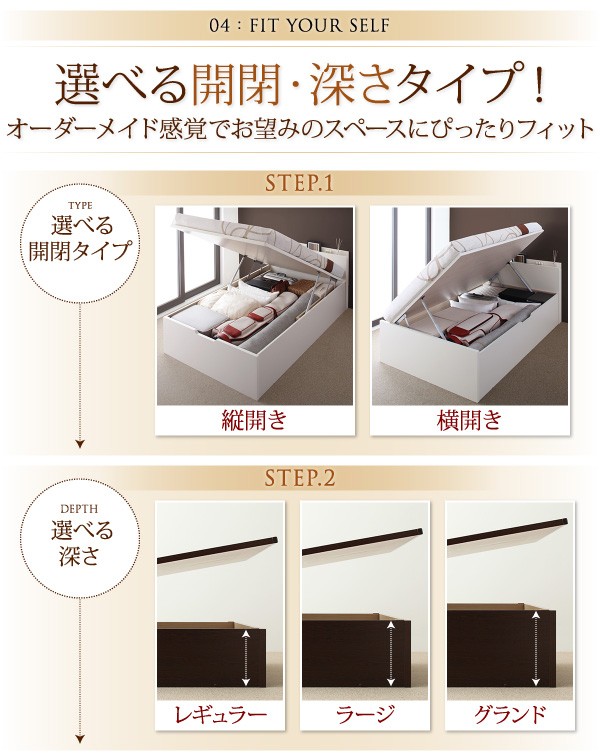 国内最安値 シングルベッド 収納付き(幅:シングル)(奥行:レギュラー)(深さ:深さグランド)(フレの通販はau PAY マーケット - 株式会社夢の小屋|商品ロ 白 ホワイト/グレー ゼルトスプリングマットレス付き 好評在庫あ