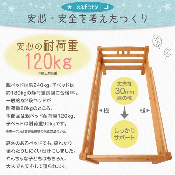 国産再入荷 シングルベッド 茶 2段ベッド ベッドフレームのみ 単品 マルチに使える・高さが変えられる棚付き (置き台 置き場付き) 親子2段ベッド( の通販はau PAY マーケット - 株式会社夢の小屋|商品 人気SALE