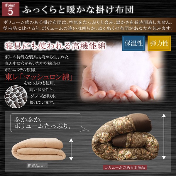 好評安い こたつ布団 掛布団&敷布団2点セット(こたつ本体は含みません) 国産 日本製 高級花柄ボリューム大判こたつ布団( 適応天板サイズ :5尺長方の通販はau PAY マーケット - 株式会社夢の小屋|商品 定番特価
