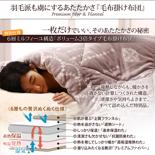 だけでいいϡ 毛布・パッド 寝の通販はau PAY マーケット - 株式会社夢の小屋|商 お得なぬくぬく掛敷セット(枕カバー付) プレミアムな肌触り 北欧モダンスタイル ボリュームが選べる毛布布団シリーズ( によりご
