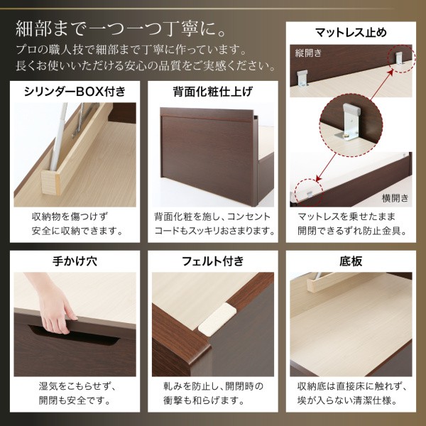 最安値お得 シングルベッド 茶 ダークブラウン 薄型プレミアムボンネルコイルマットレス付き 収納付き(幅:シングル)(奥行:レギュラー)(深さ:深さラーの通販はau PAY マーケット - 株式会社夢の小屋|商品 人気SALE大人気
