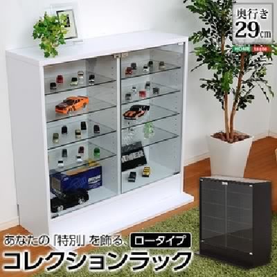 高品質得価 ショーケース/コレクションラック 送料無料の通販はau PAY マーケット - 株式会社夢の小屋|商品ロットナンバー:418922796 幅約90cm 強化ガラス製扉・棚板付き 茶 新品最安値