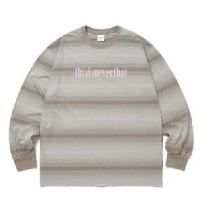 メンズファ thisisneverthat(ディスイズネバーザット)オニキスストライプLロングTシャツTN20F0113/ベージュ PAY マーケット - 株式会社夢の小屋|商品ロットナンバー:478253781 L 送料無料の通販はau ⋰させて