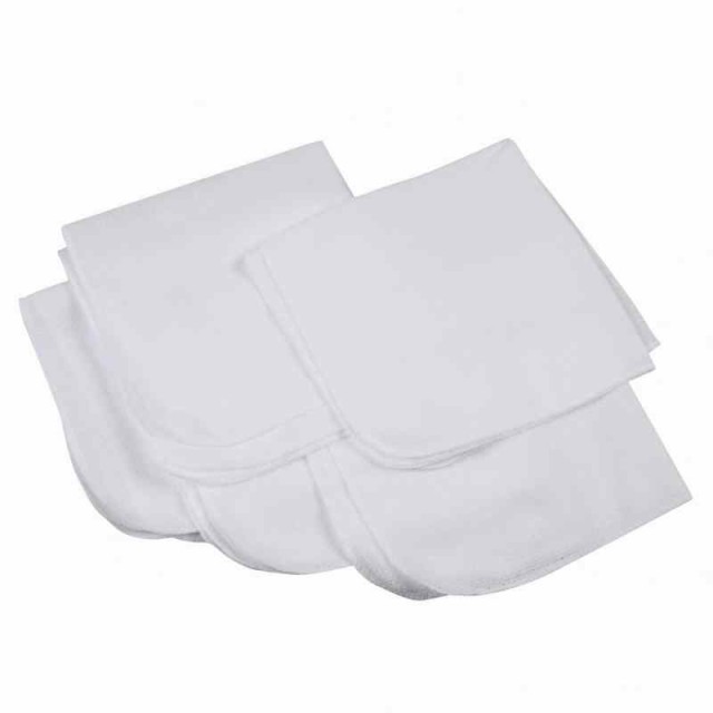 他サイト： イサム商会 綿100% 日本製 ドビーハンカチ 白 5枚 33x33センチメートル (x 5) 4942884000249の商品画像