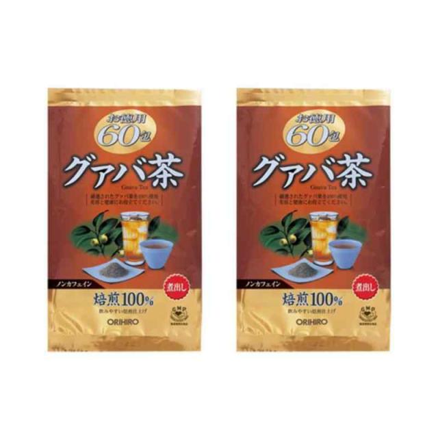 他サイト： オリヒロ 徳用 グァバ茶 60袋 × 2パック セット 健康茶 グアバ茶の商品画像