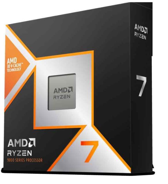 他サイト： AMD RYZEN 7 9800X3D 8コア、16スレッドデスクトッププロセッサ。の商品画像