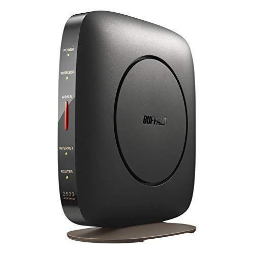 他サイト： バッファロー WSR-2533DHP3-BK 無線LAN親機 11ac/n/a/g/b 1733+800Mbps ブラックの商品画像
