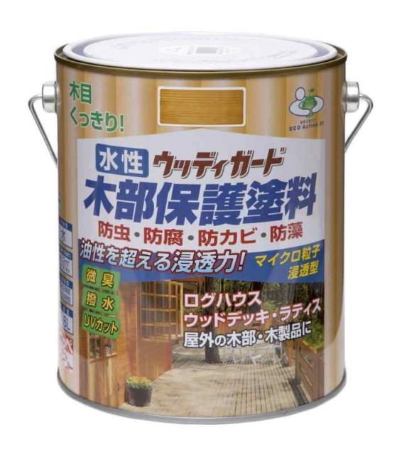 他サイト： ニッペ 水性ウッディガード1.6L メープル 水性 屋外 ステイン 日本製 4976124532153の商品画像