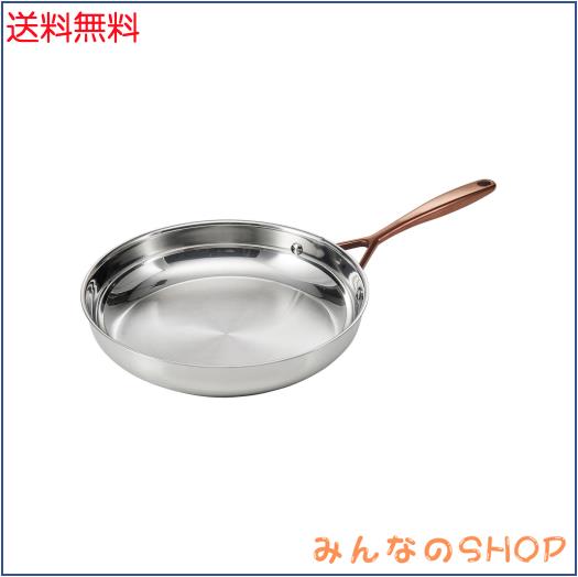 他サイト： Zwilling ツヴィリング 「 ベッラセーラ ローズゴールド フライパン 24cm 」ステンレス 底面3層 構造 IH対応 の商品画像