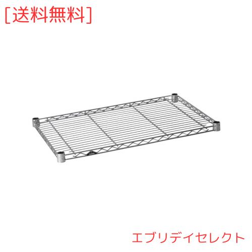 他サイト： ドウシシャ ルミナスラック スチールラックパーツ スチール棚板 幅64.5×奥行39.5cm ST6540 スリーブ4個付き 耐の商品画像