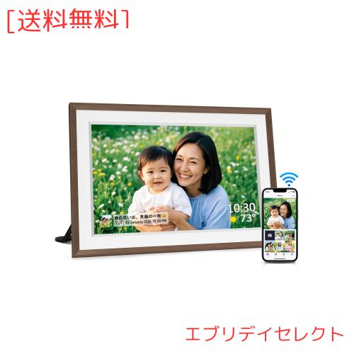 他サイト： FANGOR デジタルフォトフレーム Wi-Fi 10.1インチ 1280*800解像度 32GB内蔵 SDカード拡張可 写真/の商品画像