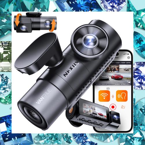 他サイト： 前後4カメラ&WiFi搭載 ドライブレコーダー 360度 VANTRUE N5 ドアパンチ防止 Starvis 2搭載 ドラレコの商品画像