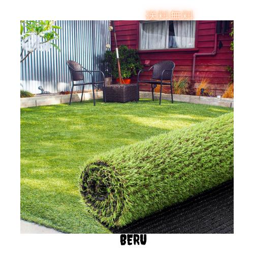 他サイト： 人工芝 ロール 芝丈20mm 1mx10m 透水タイプ 防草シート 芝生 ガーデニング ベランダ U字釘付き (フレッシュグリーの商品画像