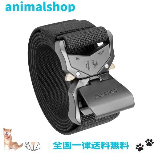 他サイト： [JUKMO] 作業用ベルト メンズ タクティカルベルト ミリタリーベルト クイックリリースバックル付き (ブラック, M-腰のの商品画像