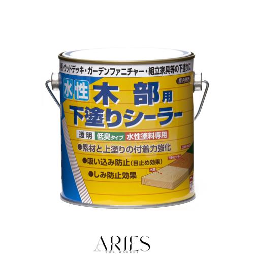他サイト： ニッペ ペンキ 塗料 水性木部用下塗りシーラー 0.7L 透明 水性 屋内外 下塗り 日本製 4976124400575の商品画像
