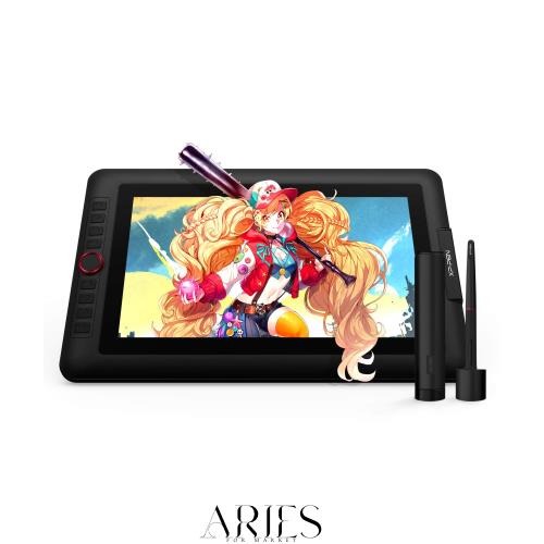 他サイト： XPPen 液タブ 液晶タブレット 13.3インチ フルラミネート IPSディスプレイ スタンド付属 エクスプレスキー8個 イラの商品画像