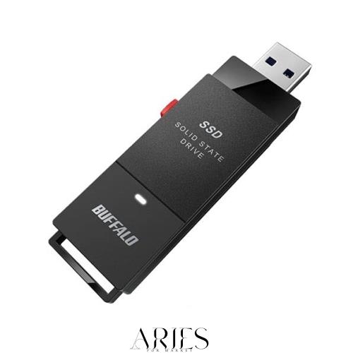 他サイト： バッファロー SSD-PUT1.0U3-BKC [USB3.2 ポータブルSSD 1.0TB スティック型]の商品画像