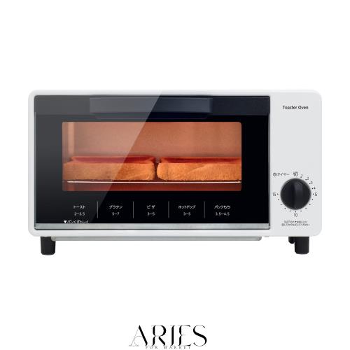 他サイト： [山善] トースター オーブントースター 一人暮らし 二人暮らし トースト 2枚焼き タイマー15分 1000W トレー付き ホの商品画像