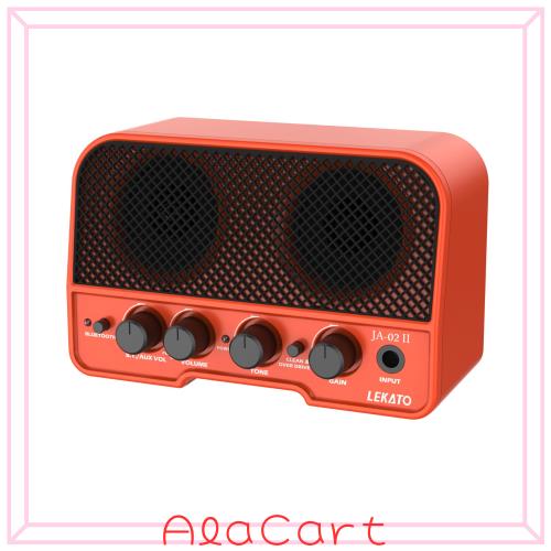 他サイト： LEKATO ミニギターアンプ エレキギターアンプ 2つサウンドチャンネル 5W Bluetooth 機能対応 ヘッドホンアンプの商品画像