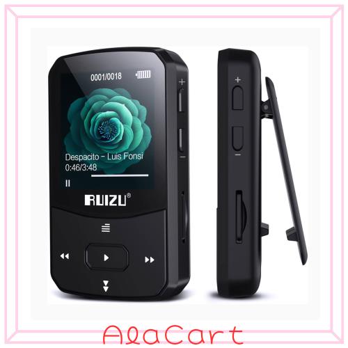 他サイト： RUIZU 64GB クリップオン MP3プレーヤー Bluetooth 5.3、OTG機能、携帯音楽プレーヤーボイスレコーダーの商品画像