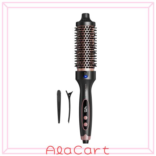 他サイト： Wavytalk ロールブラシアイロン 38mm ツヤ髪ブロー仕上げ トルマリンセラミック マイナスイオン搭載 ブラシアイロン の商品画像