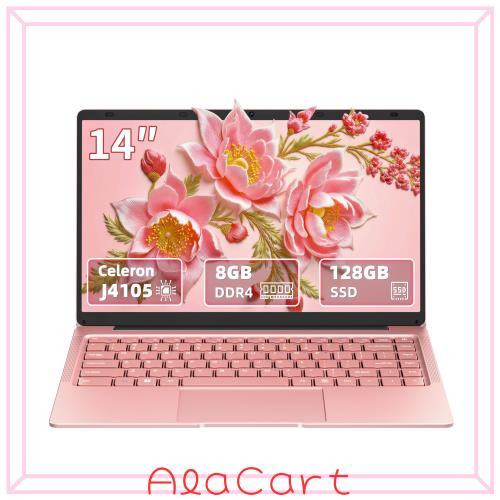 他サイト： Office搭載ノートパソコン 14インチ Windows11Pro Celeron J4105 8GB 128GBの商品画像