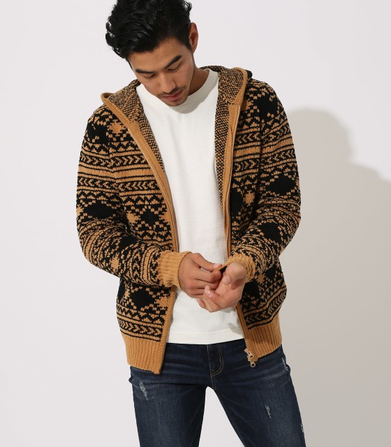 50 Off Chimayo Mole Knit Zip Parka チマヨモールニットジップ