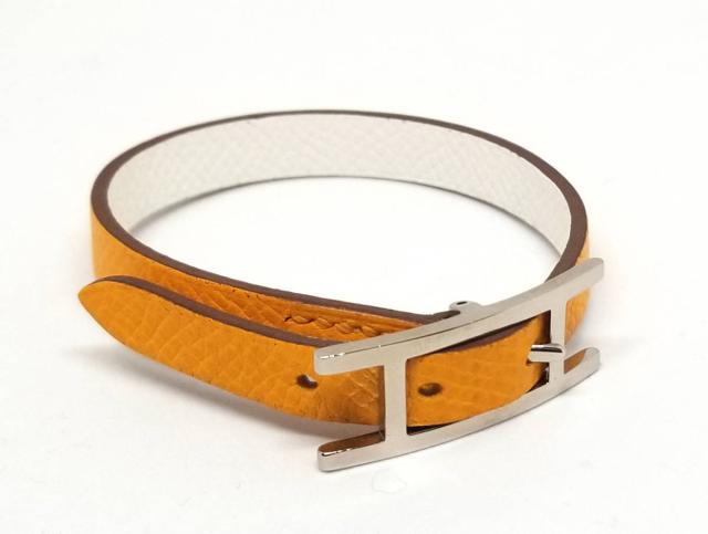 新品同様 エルメス ブレスレット レザー アピ Hapi イエロー レディース メンズ アピブレス アピ Hermes ブレス 中古 の通販はau Pay マーケット ブランディール