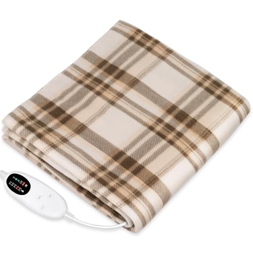 他サイト： 電気毛布 敷き 掛け兼用 節電 電気敷き毛布 4段階タイマー 140×80cm 切り忘れ防止タイマー付き 洗える 5段階温度調整の商品画像