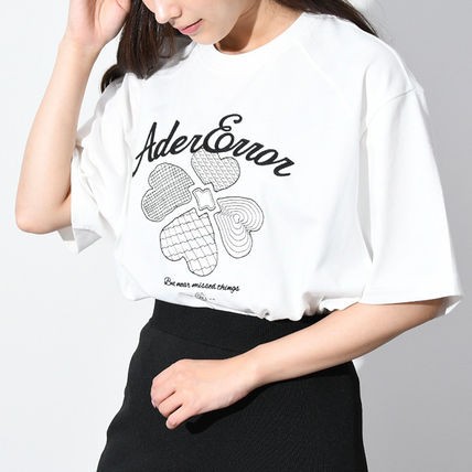 ADER ERROR アーダー エラー トップス Tシャツ TEVER ロゴTシャツ