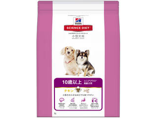 他サイト： Hills 日本ヒルズ・コルゲート サイエンス・ダイエット シニアプラス 小型犬用 高齢犬用 10歳以上 3kgの商品画像