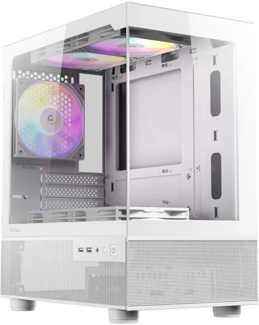 他サイト： Antec アンテック Micro-ATX対応ミニタワーPCケース RGBファン5個標準搭載 ホワイト CX200M RGB Eの商品画像