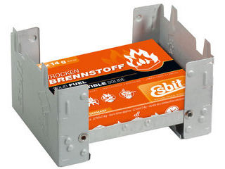 他サイト： Esbit/エスビット ES20920000 ポケットストーブ・スタンダード(固形燃料4g×20個付)の商品画像