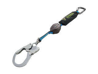 他サイト： SANKO サンコー タイタン REELOCKmini 小型軽量ロック機構付き巻取式シングルランヤード HL-HS-130の商品画像