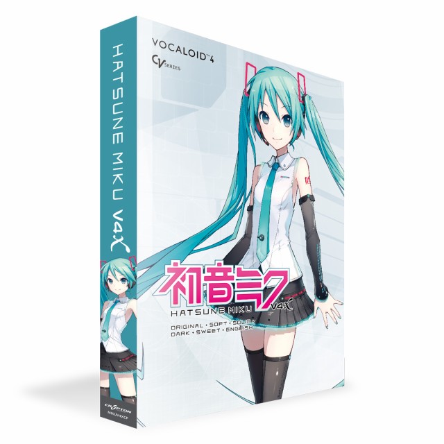 他サイト： クリプトンフューチャーメディア VOCALOID 3 歌声合成ソフトウェア 初音ミク V4X (incl. ENGLISH) Mの商品画像