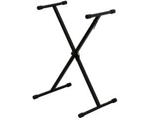 他サイト： KIKUTANI/キクタニ 【在庫限り!】KS-29 スチール製X 型キーボード・スタンドの商品画像