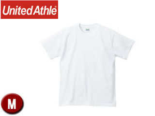 他サイト： United Athle ユナイテッドアスレ 【ユニセックス】5.6オンス ハイクオリティー Tシャツ 【ホワイト】【Mサイズ】の商品画像