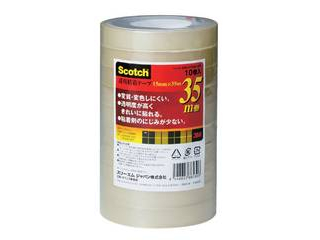 他サイト： 3M スリーエムジャパン Scotch スコッチ 透明粘着テープ500 15mmX35m 10巻入 500-3-1535-10Pの商品画像