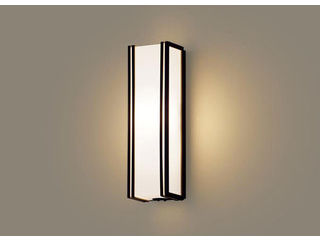 他サイト： Panasonic パナソニック LGWC81405LE1 LEDポーチライト オフブラック【電球色】【明るさセンサ付】【壁直付の商品画像